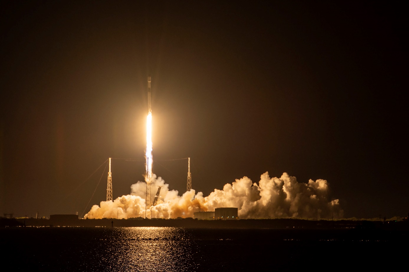 Falcon 9 Starlink 5-1 Launch, Photo Courtesy SpaceX
