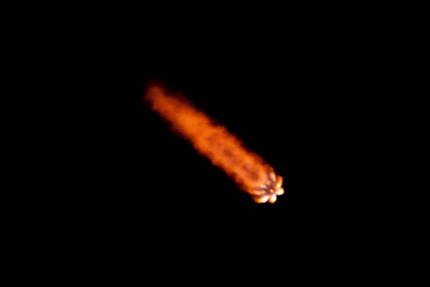 Falcon 9 Hakuto-R Downrange, Photo Courtesy Carleton Bailie,Spaceline