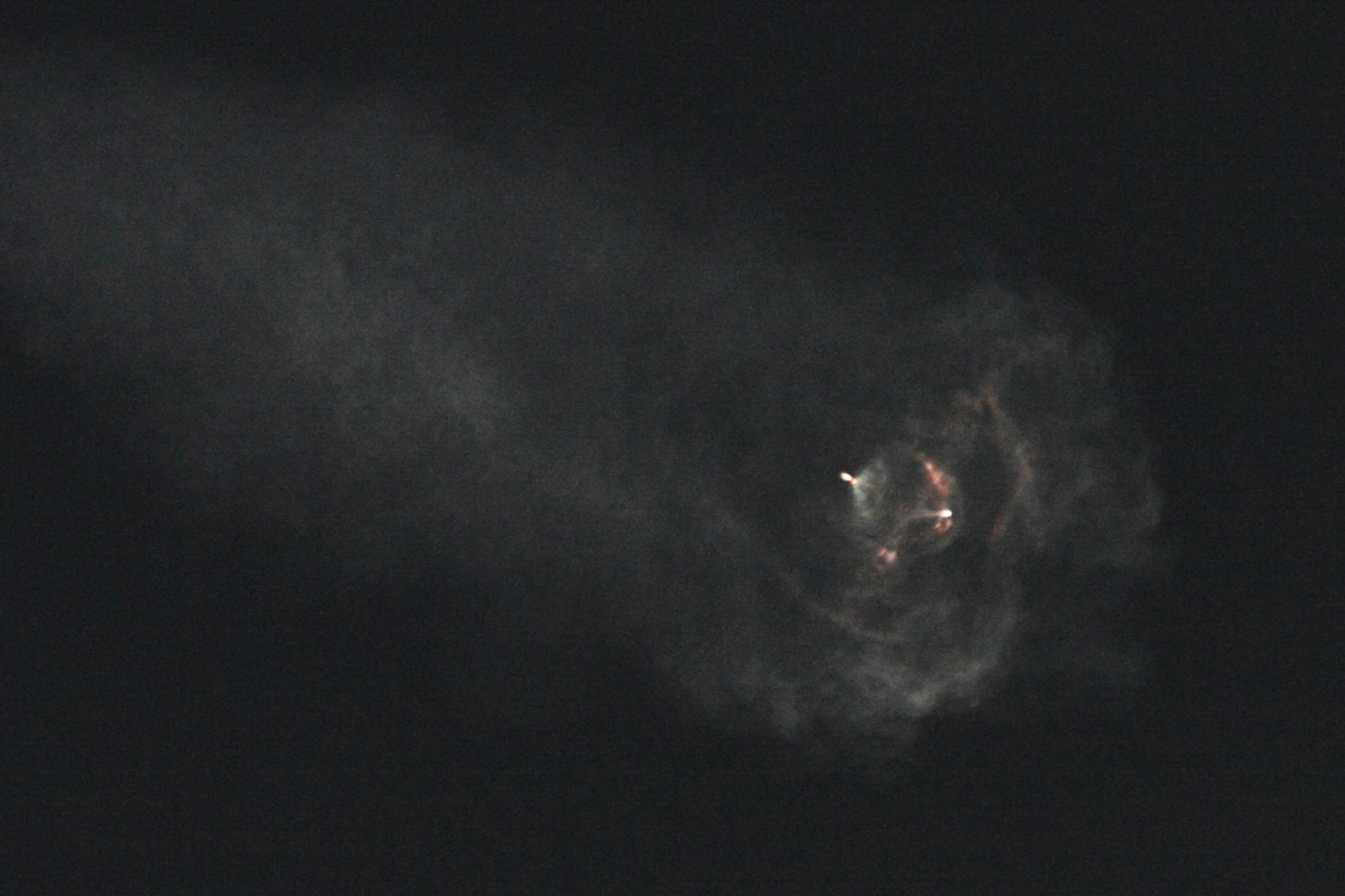 Falcon 9 OneWeb-15 Downrange, Photo Courtesy Carleton Bailie,Spaceline