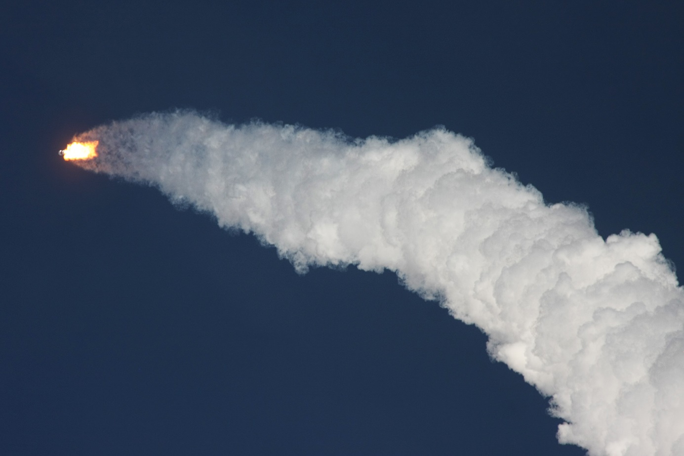 Falcon 9 CRS-26 Downrange, Photo Courtesy Carleton Bailie,Spaceline
