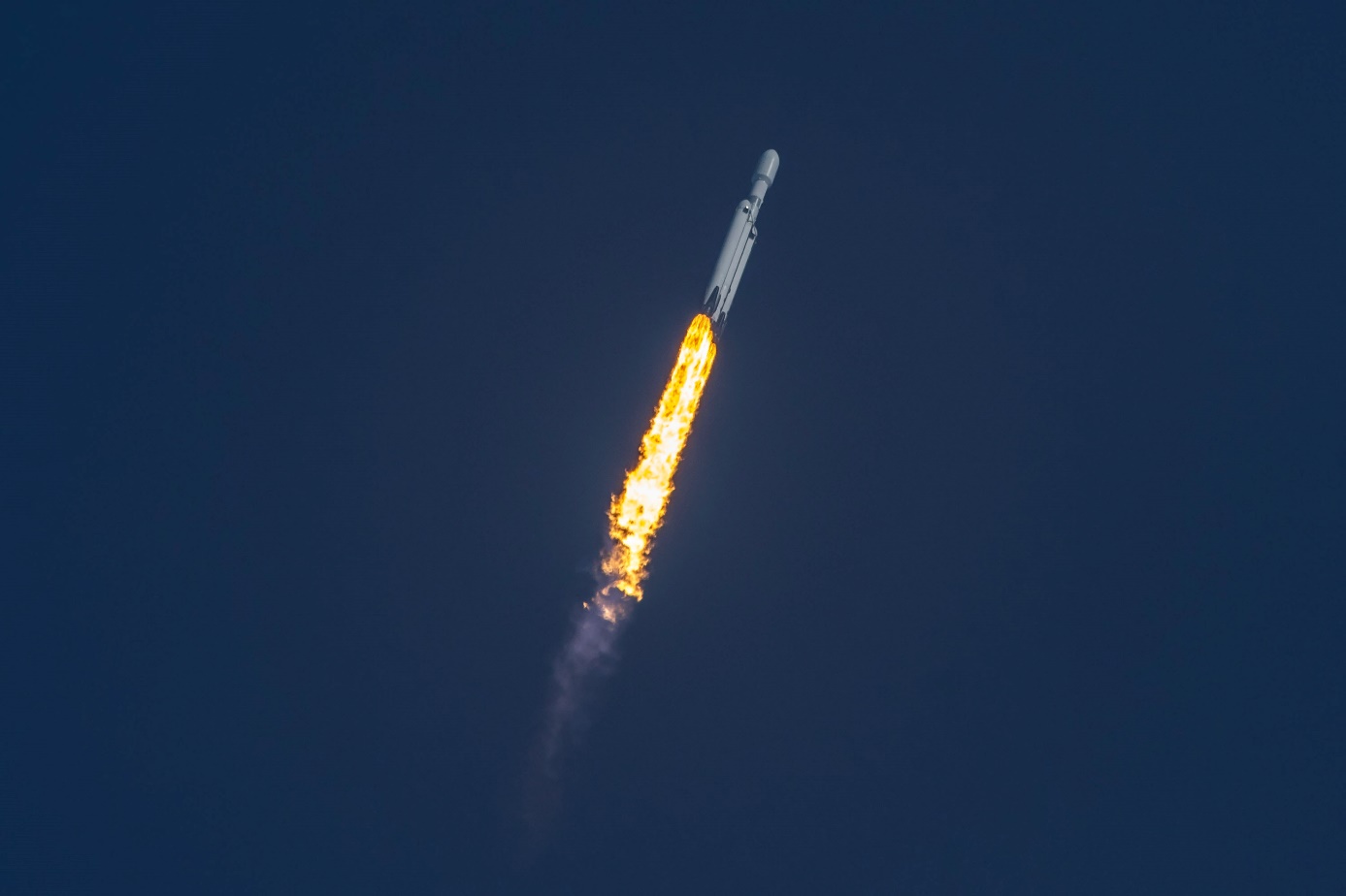 Falcon Heavy USSF-44 Launch, Photo Courtesy SpaceX
