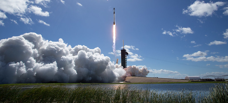 Falcon 9 Crew-5 Launch, Photo Courtesy NASA