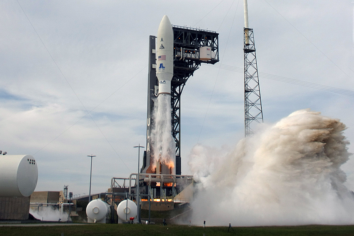 Atlas V USSF-8 Launch, Photo Courtesy Carleton Bailie-Spaceline