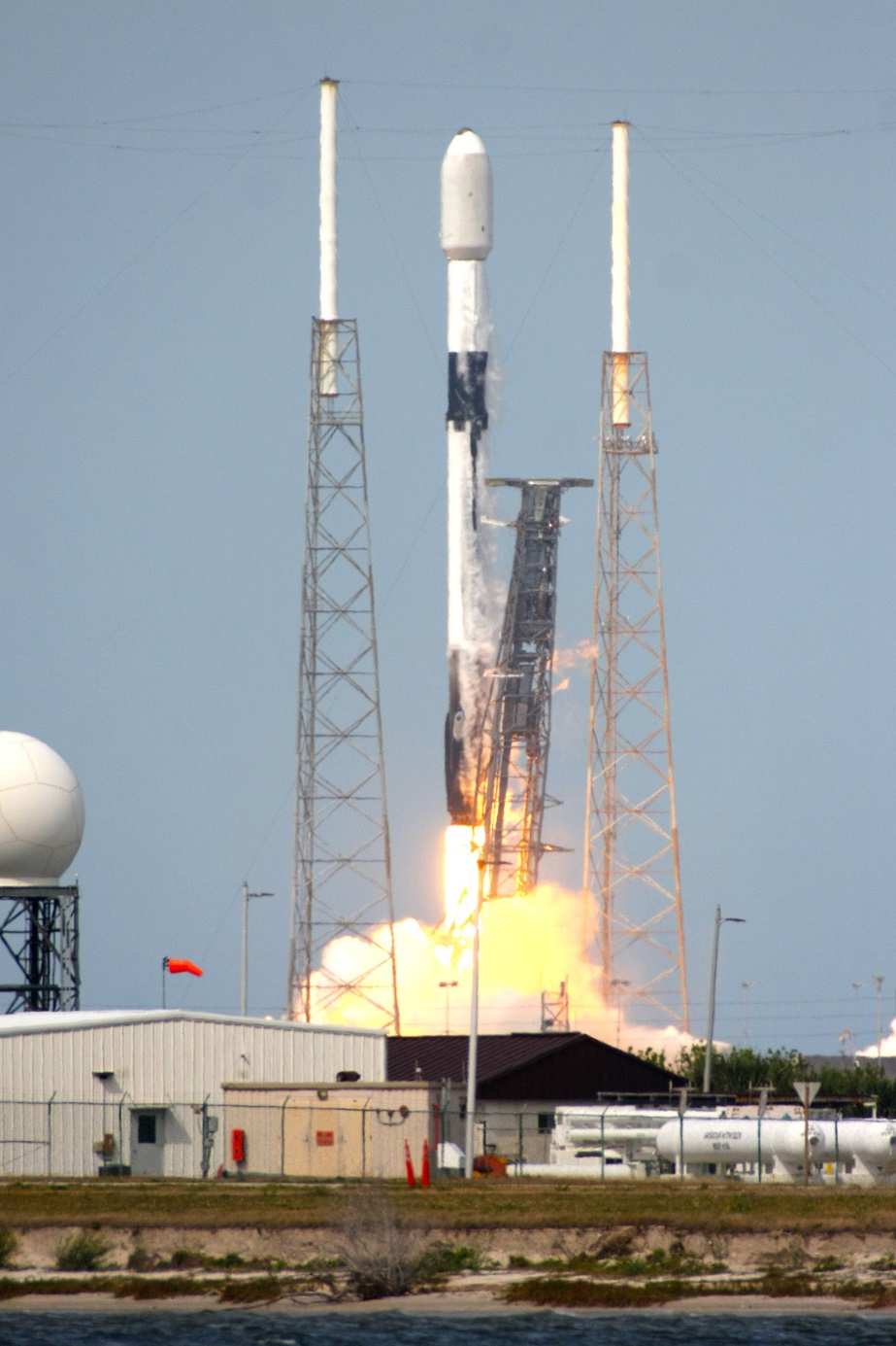 Falcon 9 Starlink 5-10 Launch, Photo Courtesy Carleton Bailie, Spaceline