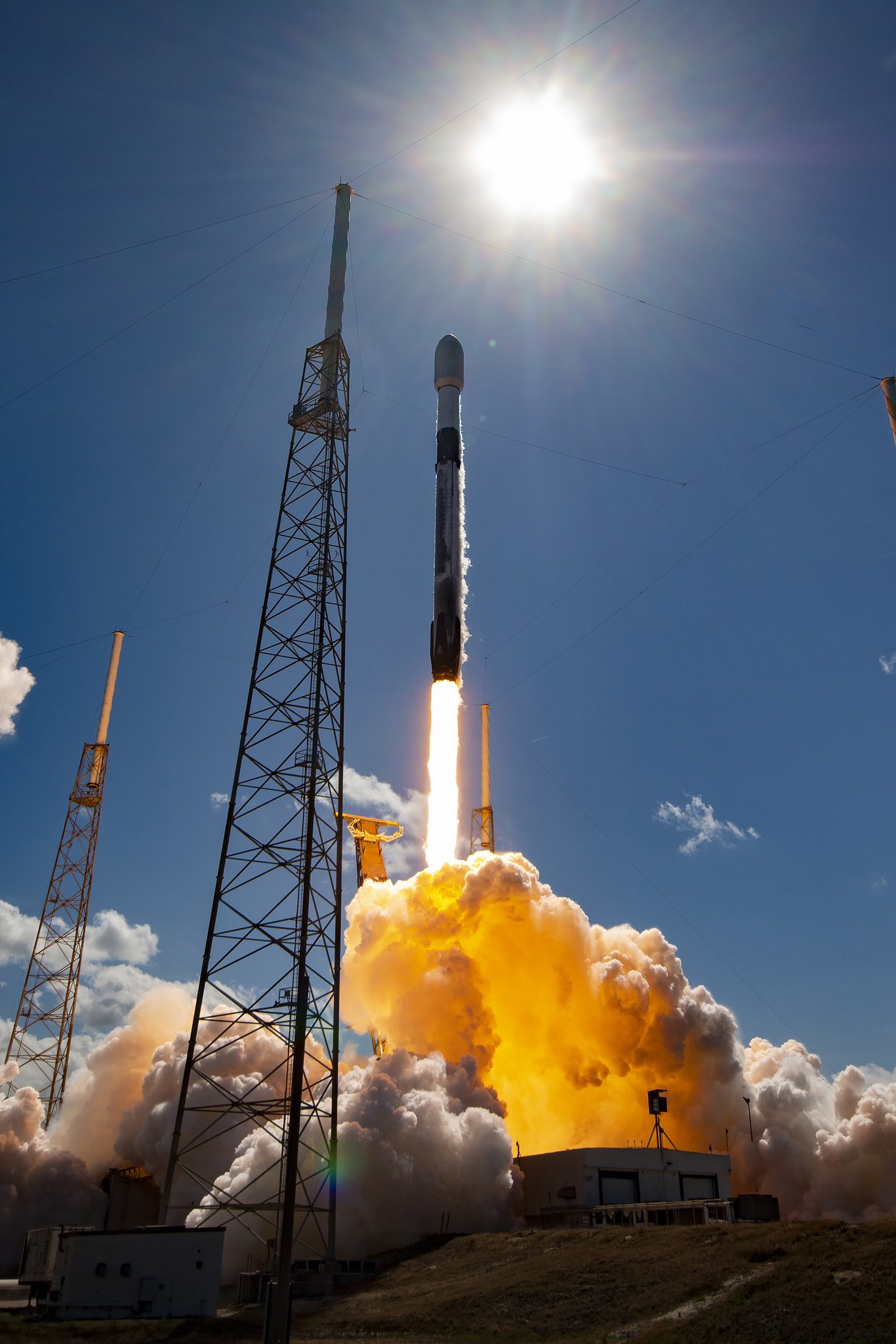 Falcon 9 OneWeb-17 Launch, Photo Courtesy SpaceX