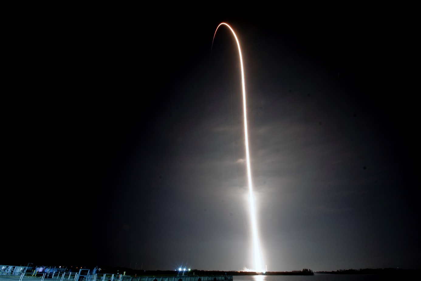 Falcon 9 Crew-6 Streak Shot, Photo Courtesy Carleton Bailie, Spaceline