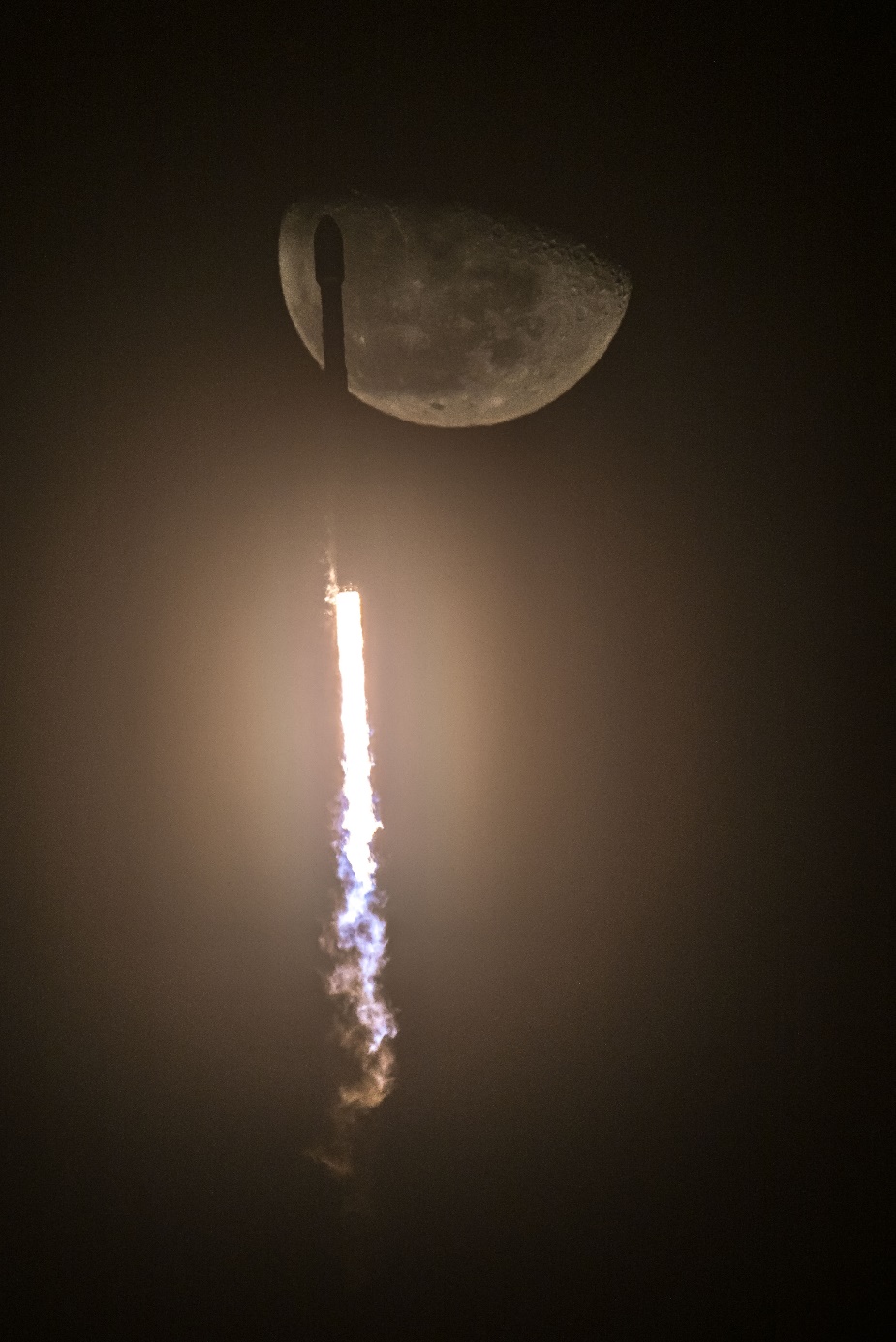 Falcon 9 Starlink 5-4 Launch, Photo Courtesy SpaceX