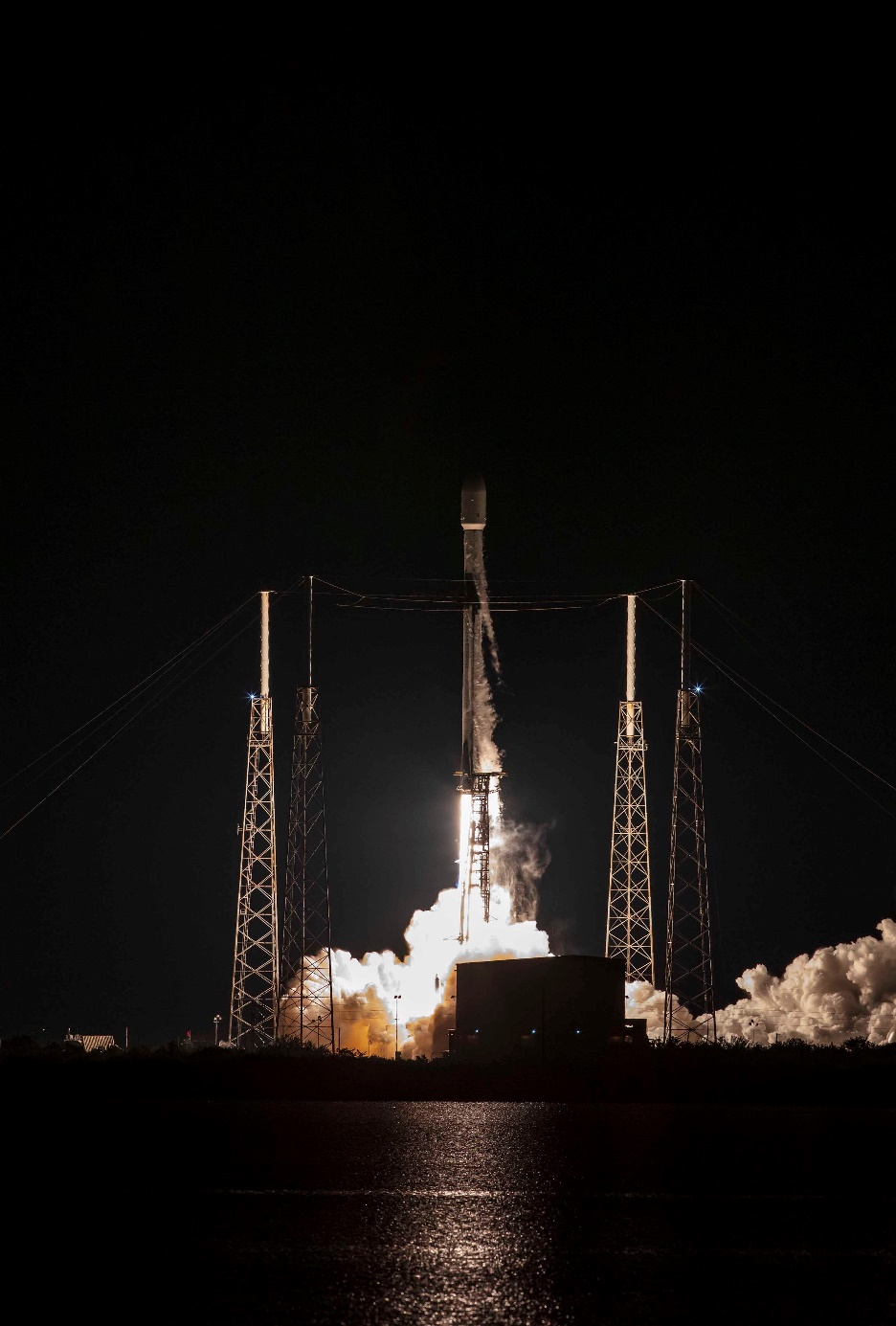 Falcon 9 Starlink 5-2 Launch, Photo Courtesy SpaceX
