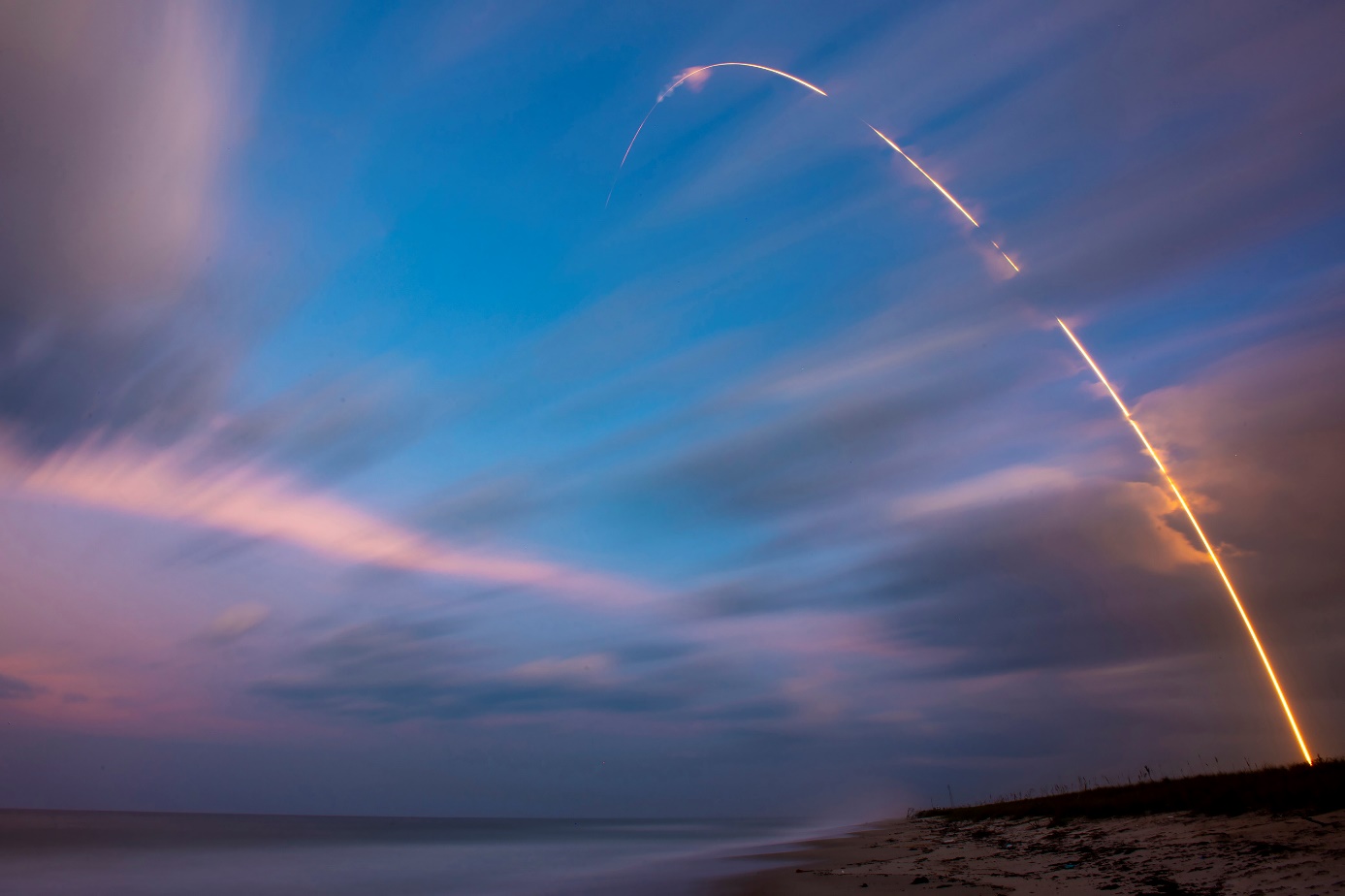 Falcon 9 Starlink 6-22 Launch, Photo Courtesy SpaceX