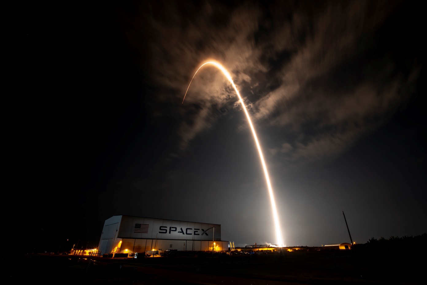 Falcon 9 Starlink 6-14 Launch, Photo Courtesy SpaceX